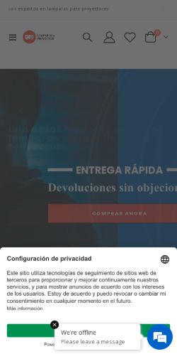 Mobile page screenshot