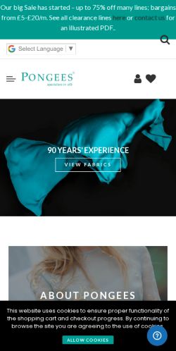 Mobile page screenshot