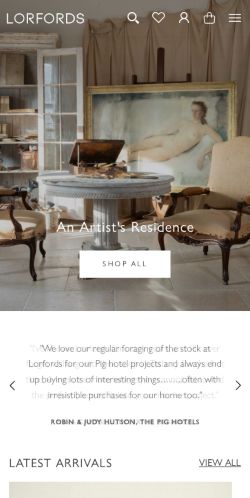 Mobile page screenshot