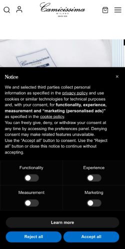 Mobile page screenshot