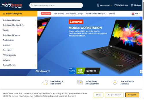 Desktop page screenshot