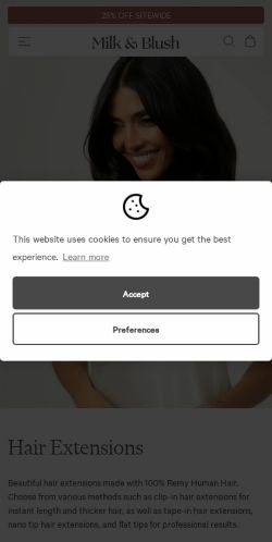 Mobile page screenshot