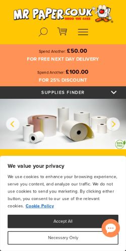 Mobile page screenshot