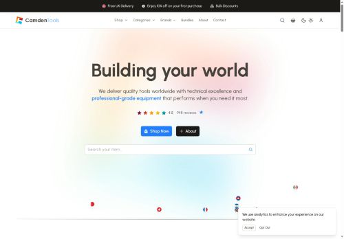 Desktop page screenshot