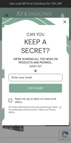 Mobile page screenshot