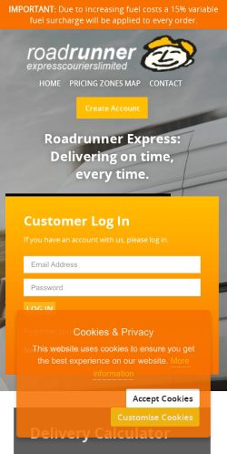 Mobile page screenshot