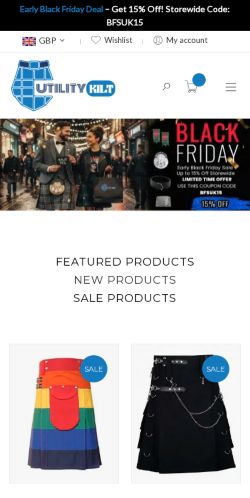 Mobile page screenshot