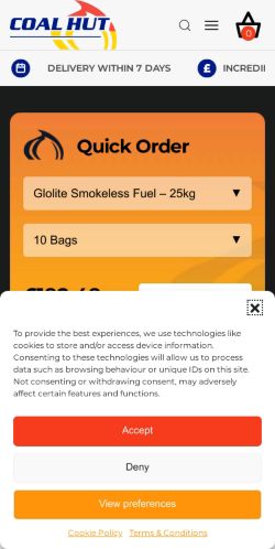 Mobile page screenshot