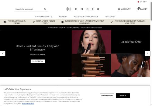 Desktop page screenshot