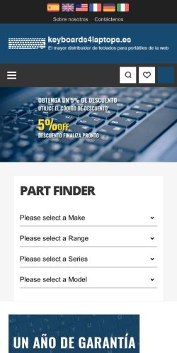 Mobile page screenshot