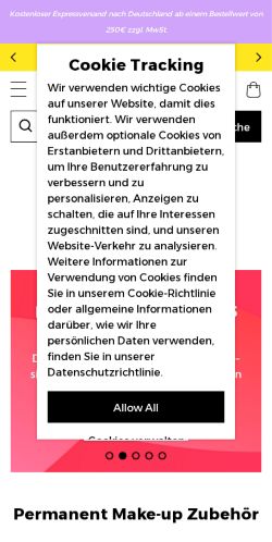 Mobile page screenshot