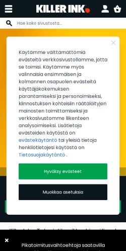 Mobile page screenshot