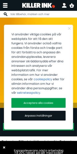 Mobile page screenshot