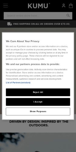 Mobile page screenshot