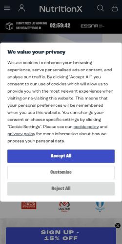 Mobile page screenshot