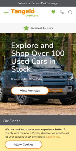 Mobile page screenshot