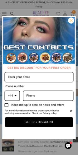 Mobile page screenshot