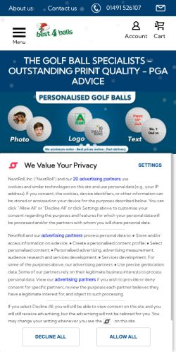 Mobile page screenshot