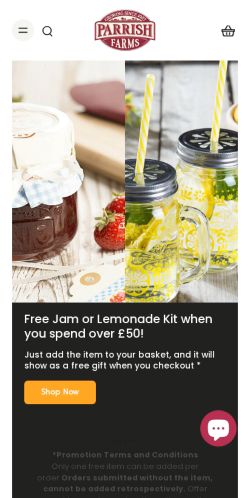 Mobile page screenshot