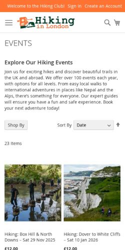 Mobile page screenshot