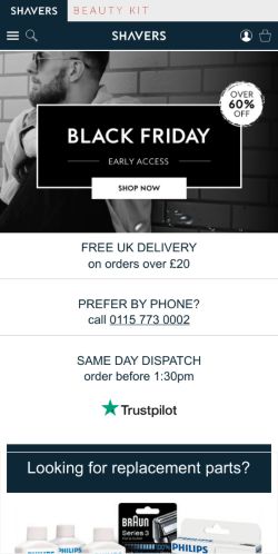 Mobile page screenshot