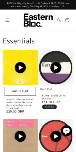 Mobile page screenshot