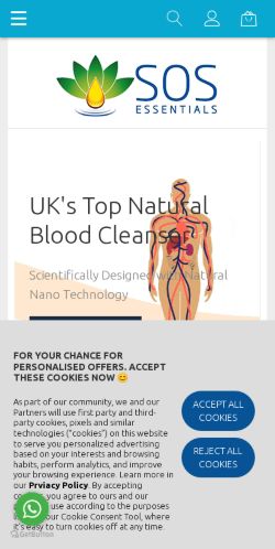 Mobile page screenshot