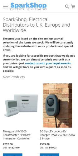 Mobile page screenshot