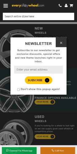 Mobile page screenshot