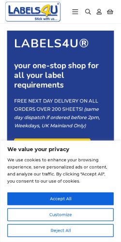 Mobile page screenshot