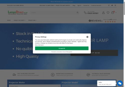 Desktop page screenshot