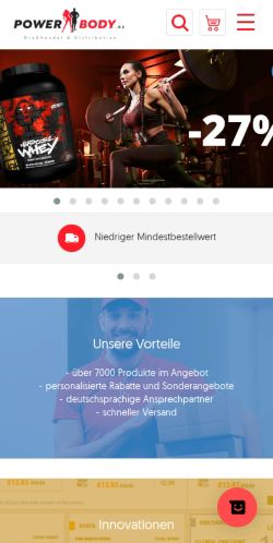 Mobile page screenshot