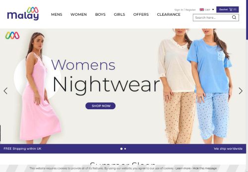 Desktop page screenshot