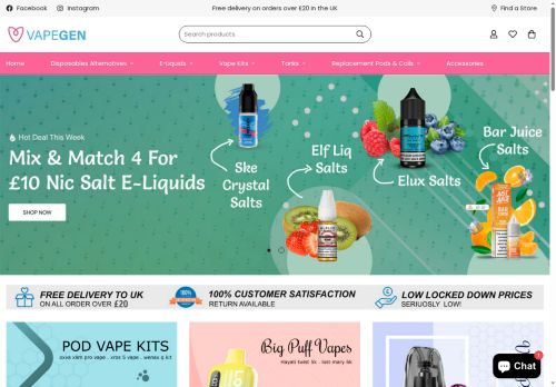 Desktop page screenshot