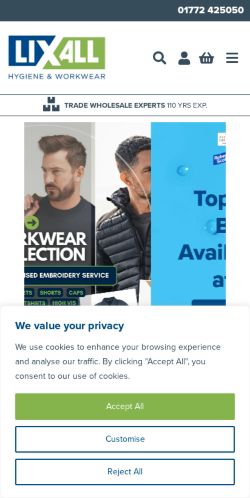 Mobile page screenshot