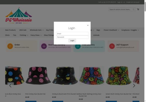 Desktop page screenshot