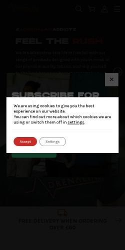 Mobile page screenshot