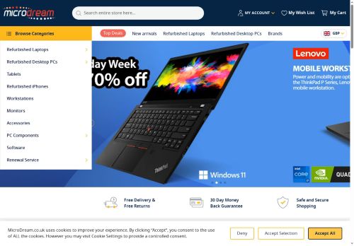 Desktop page screenshot