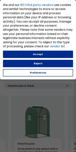 Mobile page screenshot