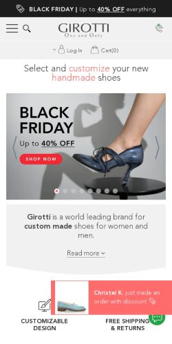 Mobile page screenshot