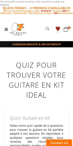 Mobile page screenshot