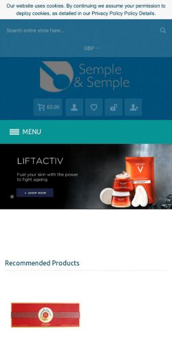 Mobile page screenshot