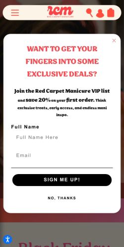 Mobile page screenshot