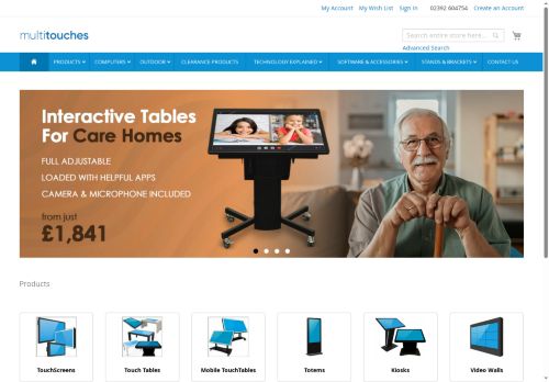 Desktop page screenshot