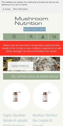 Mobile page screenshot