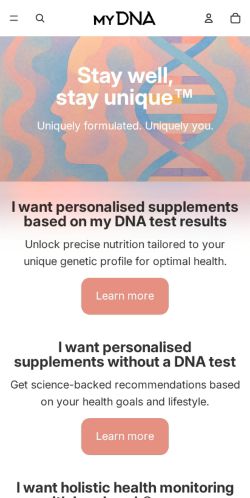 Mobile page screenshot