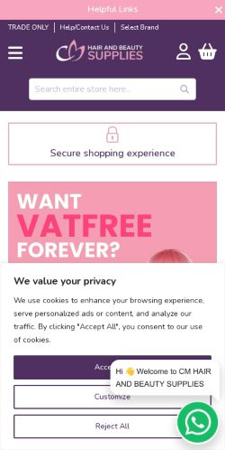 Mobile page screenshot