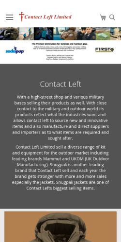 Mobile page screenshot