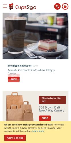 Mobile page screenshot