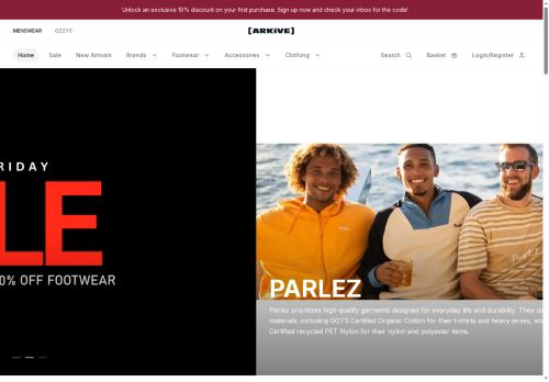 Desktop page screenshot